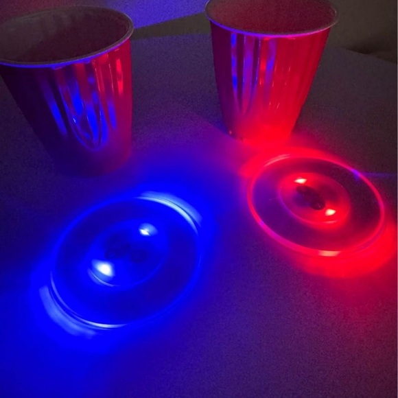 LED Coaster with Color Changing Lights - Picture 4 of 5